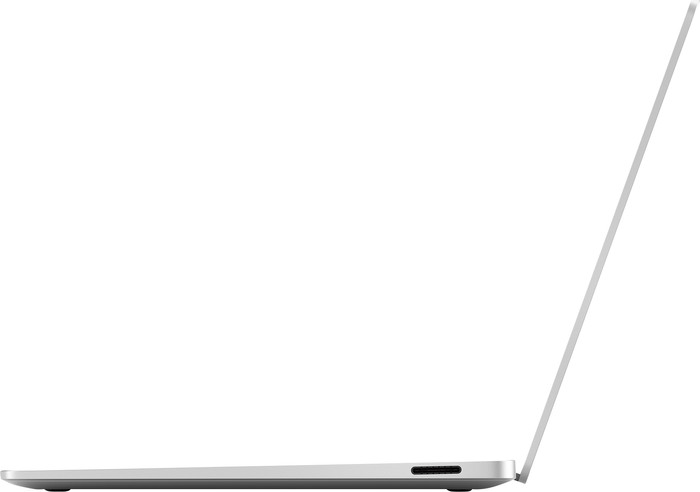 Microsoft Surface Laptop Copilot+ PC 13.8 Snapdragon X Plus / 16GB / 256GB Platinum rechterkant