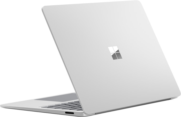 Microsoft Surface Laptop Copilot+ PC 13.8 Snapdragon X Plus / 16GB / 512GB Platinum achterkant