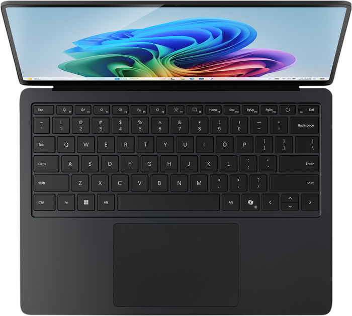 Microsoft Surface Laptop Copilot+ PC 13.8 Snapdragon X Elite / 16GB / 512GB Graphite bovenkant
