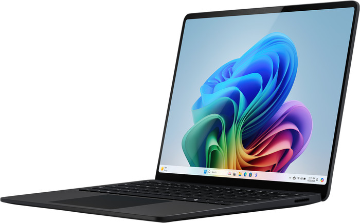 Microsoft Surface Laptop Copilot+ PC 13.8 Snapdragon X Elite / 16GB / 512GB Graphite rechterkant