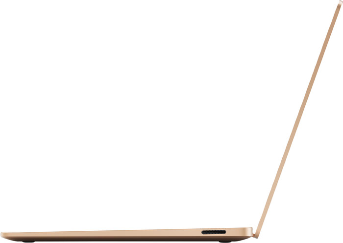 Microsoft Surface Laptop Copilot+ PC 13,8 Snapdragon X Plus / 16 Go / 512 Go Dune AZERTY côté droit