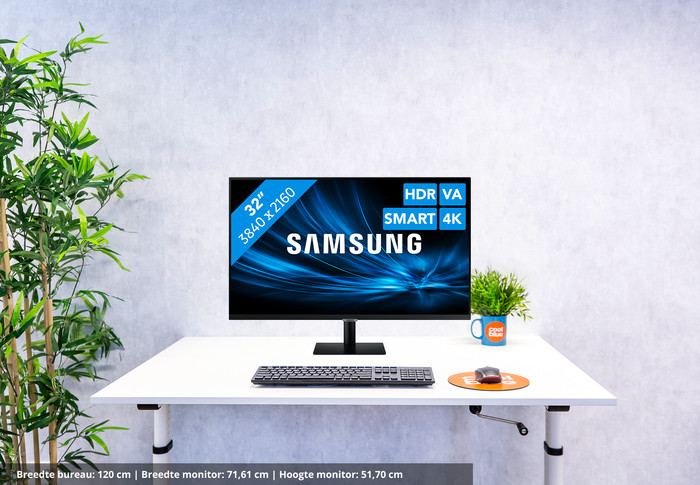 Samsung LS32DM702UUXEN Smart M7 visual Coolblue 1