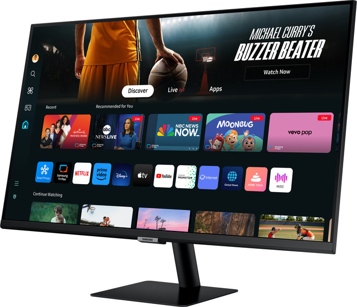 Samsung LS32DM702UUXEN Smart M7 rechterkant