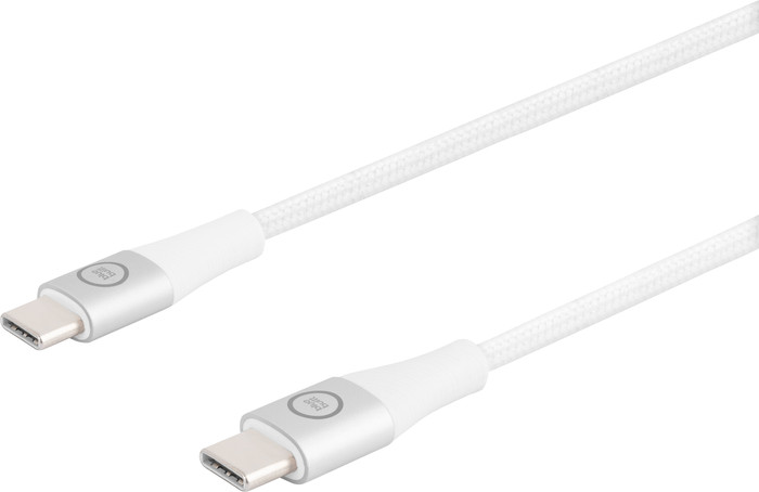 BlueBuilt Power Delivery Oplader 20W + Usb C Kabel 3m Nylon Wit detail