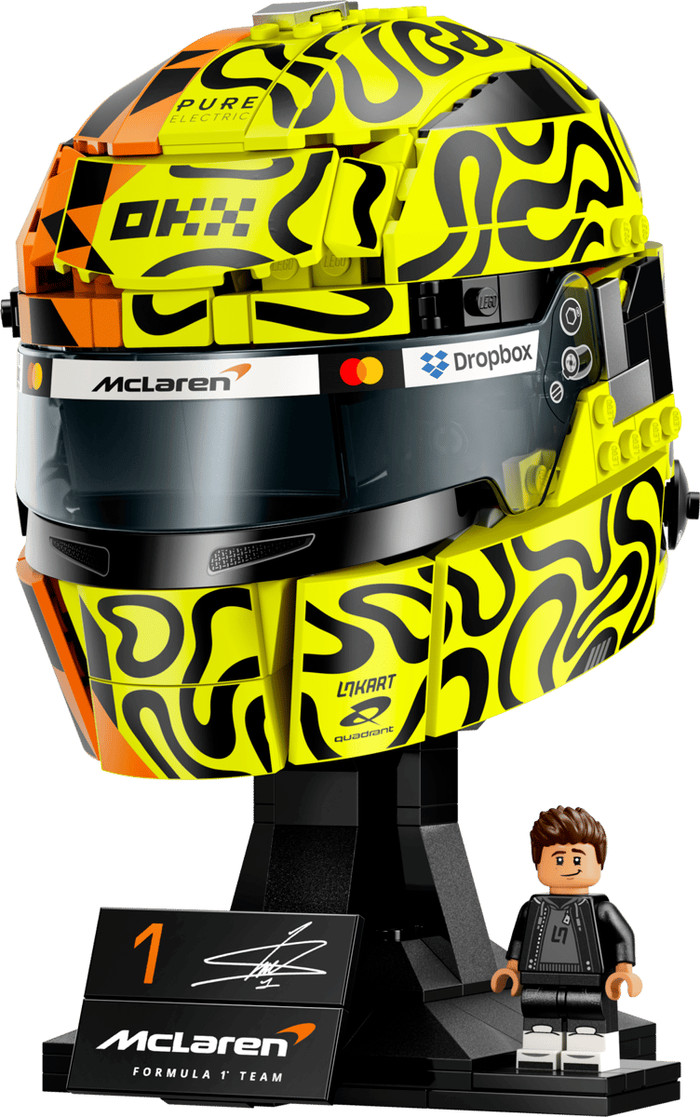 LEGO Editions McLaren Mastercard F1 Team Helmet from Lando Norris 43023 Main Image