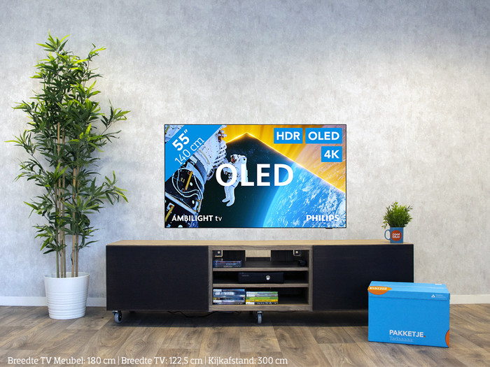 Philips 55OLED809 - Ambilight (2024) visual Coolblue 1