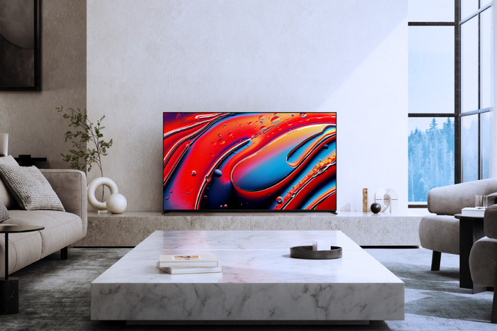 Sony 75" Bravia 9 4K QLED XR Mini-led (2024) + Sony Bravia Theatre Bar 9 product in gebruik