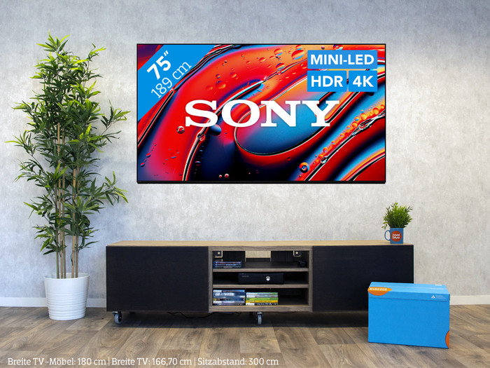 Sony 75 Zoll Bravia 9 4K QLED XR Mini-LED (2024) visuelles Coolblue 1