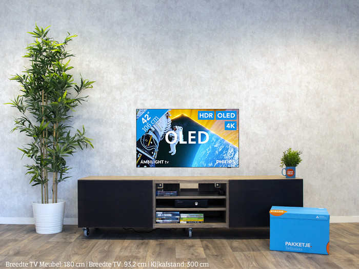 Philips 42OLED809 - Ambilight (2024) visual Coolblue 1