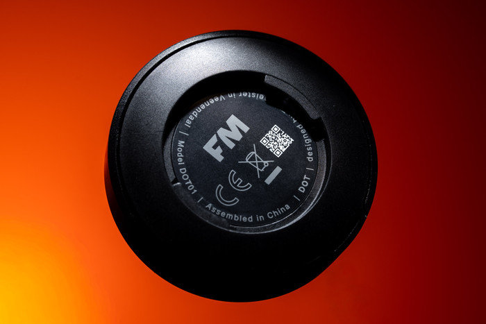 Flitsmeister DOT achterkant