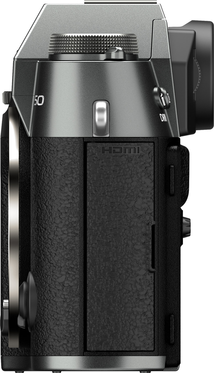 Fujifilm X-T50 Body Antraciet rechterkant