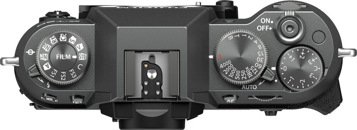 Fujifilm X-T50 Body Antraciet bovenkant