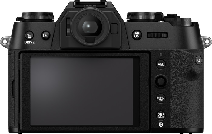Fujifilm X-T50 Schwarz + XF 16-50mm f/2.8-4.8 R LM WR rückseite