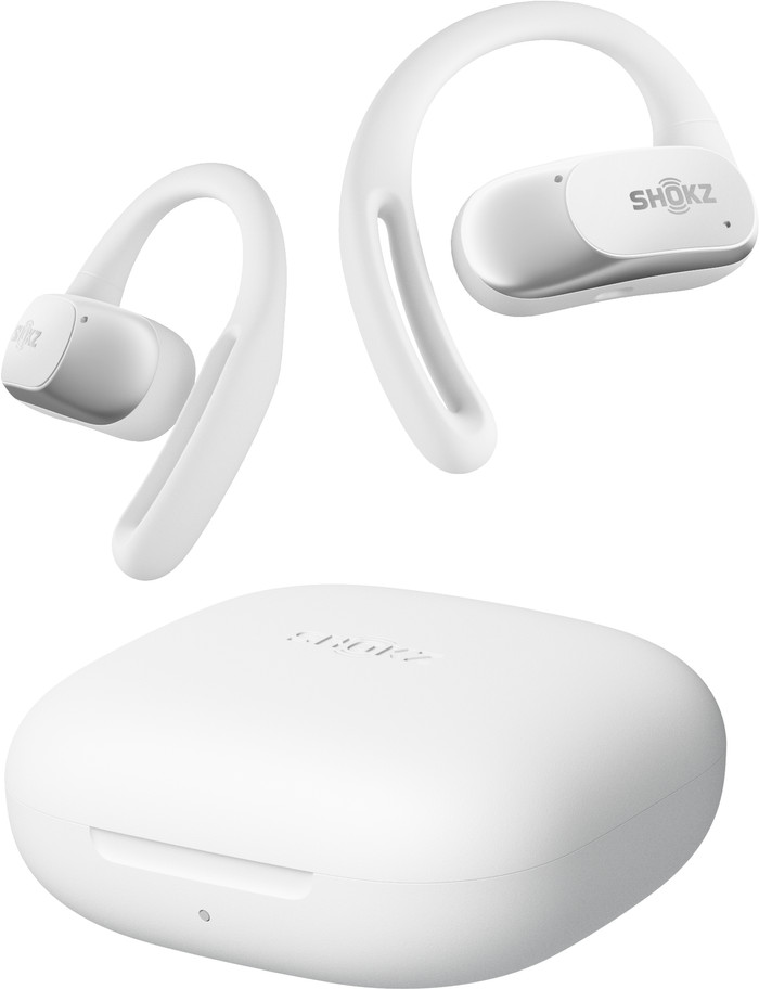 Shokz OpenFit Air Wit voorkant