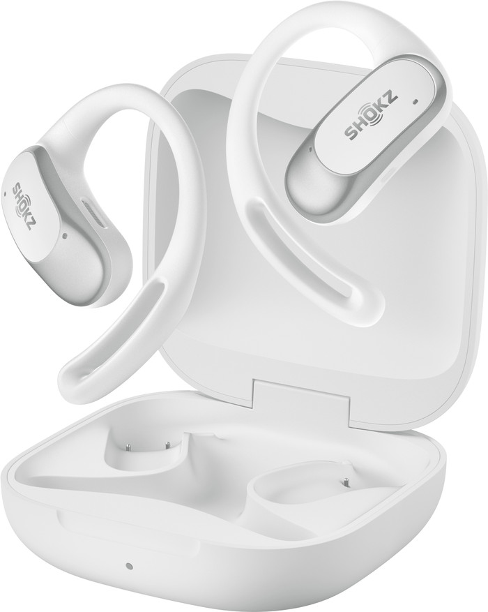 Shokz OpenFit Air Wit voorkant
