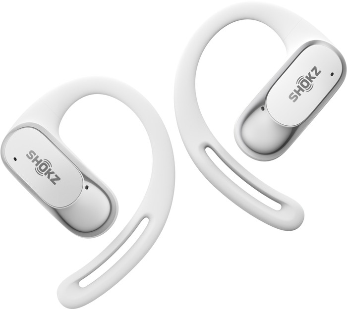 Shokz OpenFit Air Wit voorkant