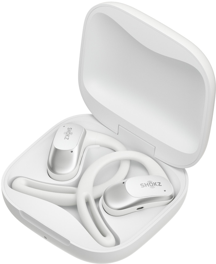 Shokz OpenFit Air Wit voorkant