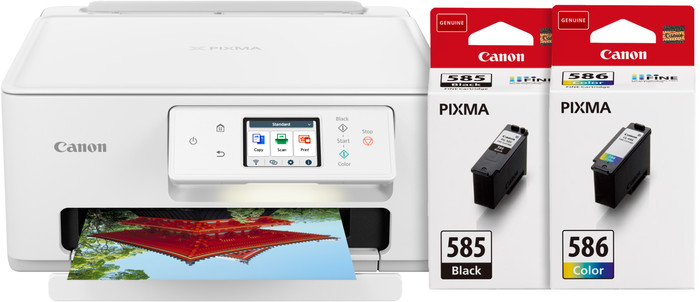 Canon PIXMA TS7650i + 1 set extra inkt Main Image