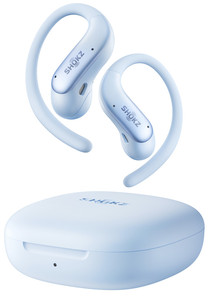 Shokz OpenFit Air 2 Blauw samengesteld product
