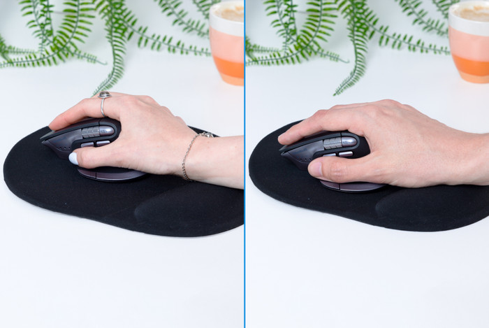 BlueBuilt Maximus Pro Draadloze Ergonomische Bluetooth Muis product in gebruik