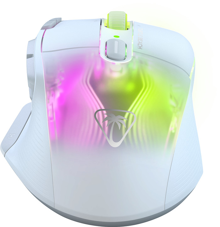 Turtle Beach Kone XP AIR Wireless Gaming Muis Wit achterkant