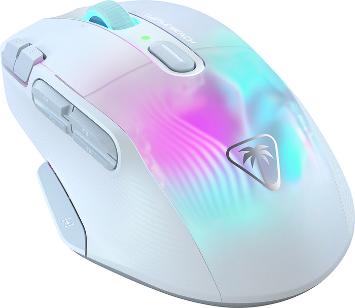 Turtle Beach Kone XP AIR Wireless Gaming Muis Wit linkerkant