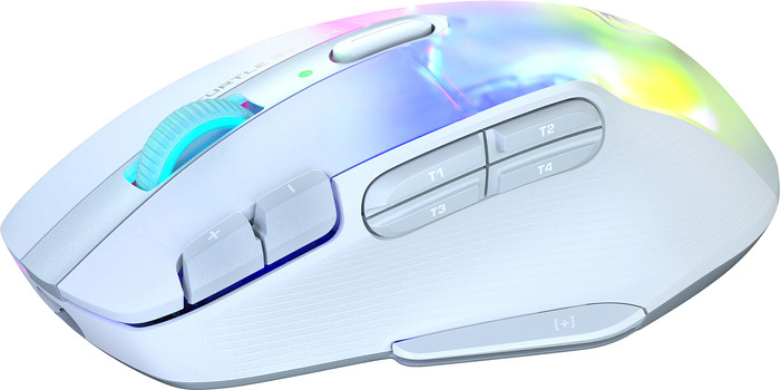 Turtle Beach Kone XP AIR Wireless Gaming Muis Wit linkerkant