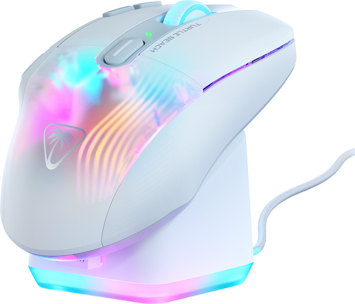 Turtle Beach Kone XP AIR Wireless Gaming Muis Wit accessoire