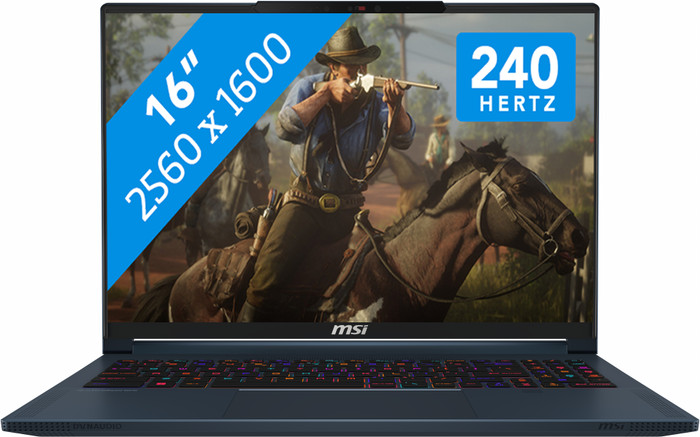 MSI Stealth 16 AI Studio A1VGG-233BE AZERTY Main Image