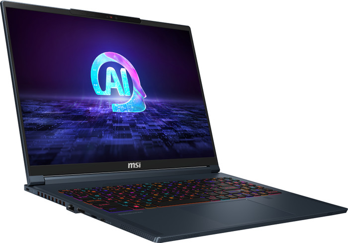 MSI Stealth 16 AI Studio A1VGG-233BE AZERTY left side