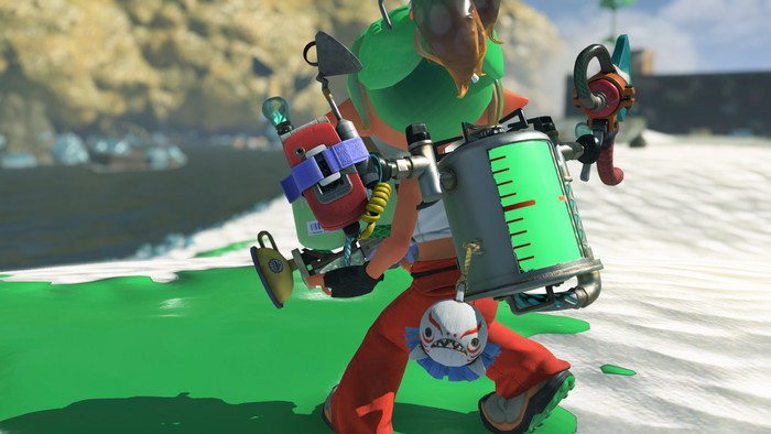 Splatoon Raiders Nintendo Switch 2 product in gebruik