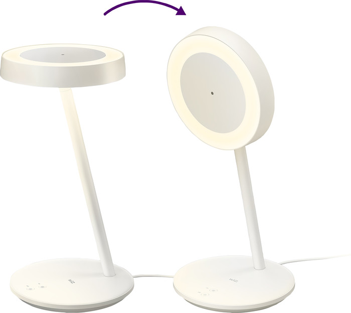 WiZ smart desk lamp - all shades of white light front
