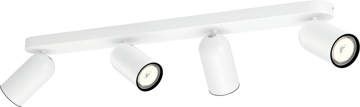 Philips Pongee Mounted Spot Light - 4 Spot Lights - White Main Image