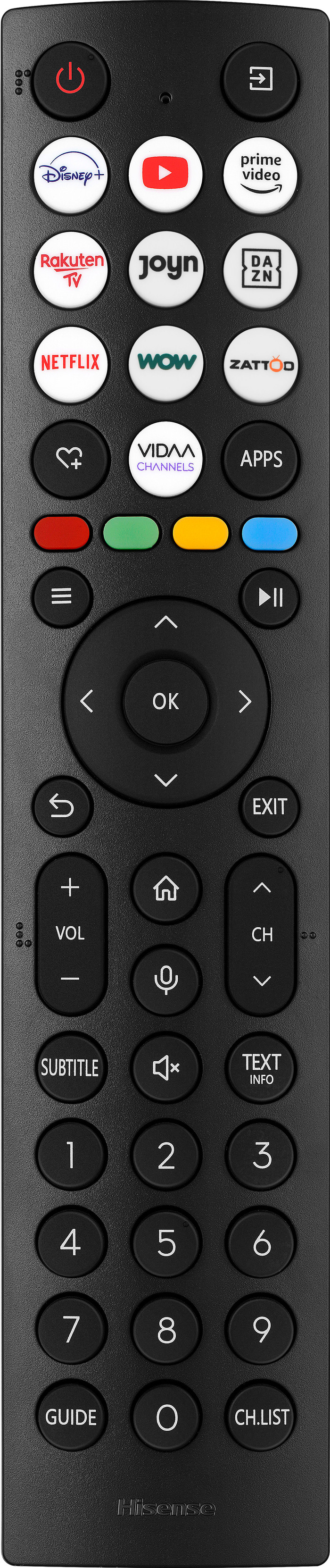 Hisense Mini-led 50U6NQ (2024) accessoire