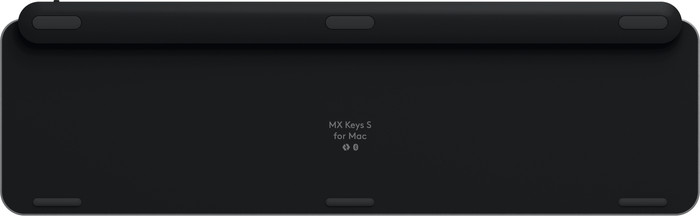 Logitech MX Keys S for Mac Qwerty Zwart + Logitech MX Master 3S voor Mac Space Grey onderkant