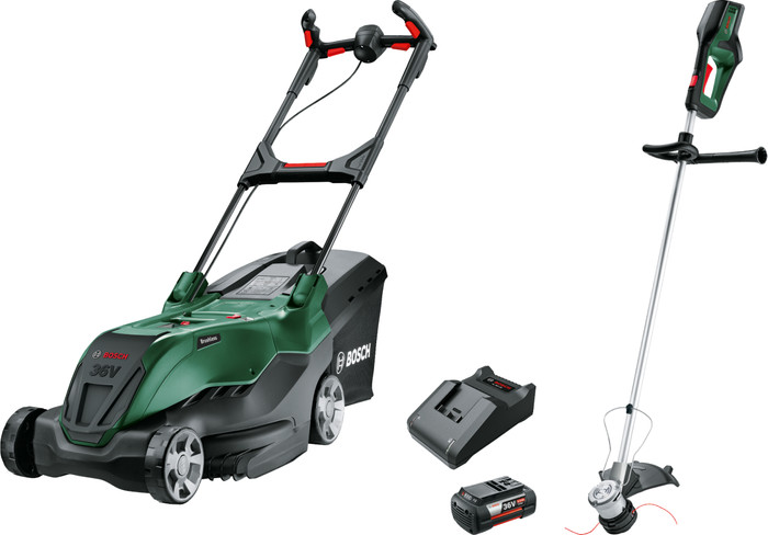 Bosch AdvancedRotak 36V-44-750 incl. 4,0 Ah Accu + AdvancedGrassCut 36V-33 (zonder accu) Main Image