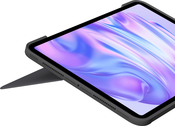 Logitech Combo Touch Apple iPad Pro 11" (2025/2024) Toetsenbord Hoes QWERTY Grijs detail