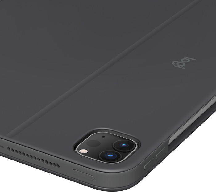 Logitech Combo Touch Apple iPad Pro 11" (2025/2024) Toetsenbord Hoes QWERTY Grijs detail