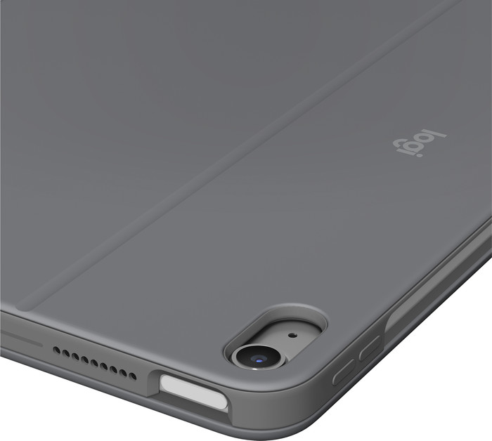Logitech Combo Touch Apple iPad Air 11 Zoll (2025/2024) Tastaturhülle QWERTZ Grau detail