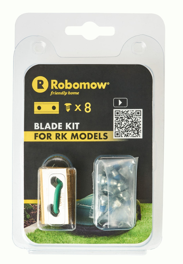 Robomow Lames de Rechange pour Robots-tondeuses RK/RKS (8x) emballage
