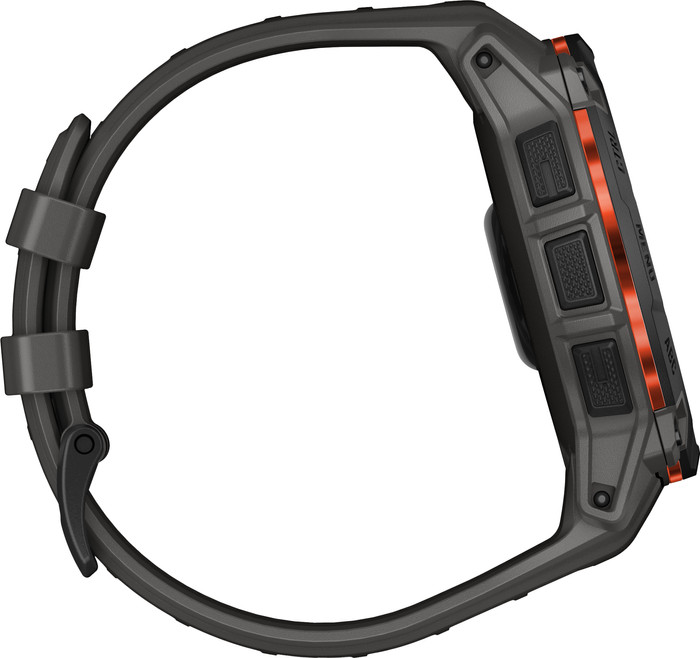 Garmin Instinct 3 Solar Zwart 50 mm linkerkant