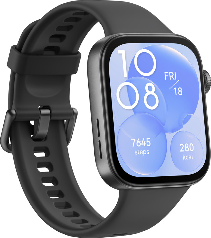 Huawei Watch Fit 3 Zwart linkerkant