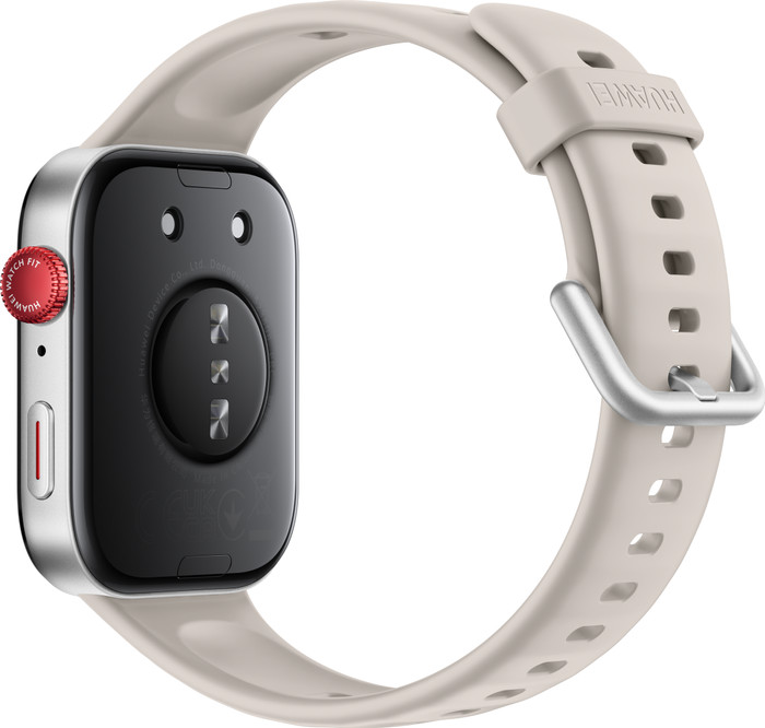 Huawei Watch Fit 3 Silver/White back