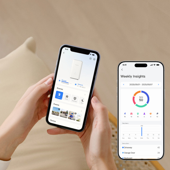 Reolink Hub 1 Pro product in gebruik