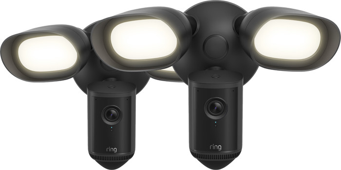 Ring Floodlight Camera Wired Pro 2e Generatie Zwart Duo Pack Main Image