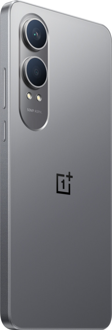 OnePlus Nord CE 4 Lite 256GB Grijs 5G + OnePlus Oplader 80W met 2 Poorten + Usb C kabel achterkant