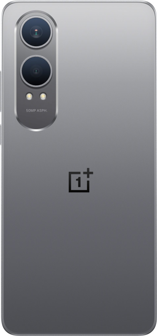 OnePlus Nord CE 4 Lite 256GB Grijs 5G + OnePlus Oplader 80W met 2 Poorten + Usb C kabel achterkant