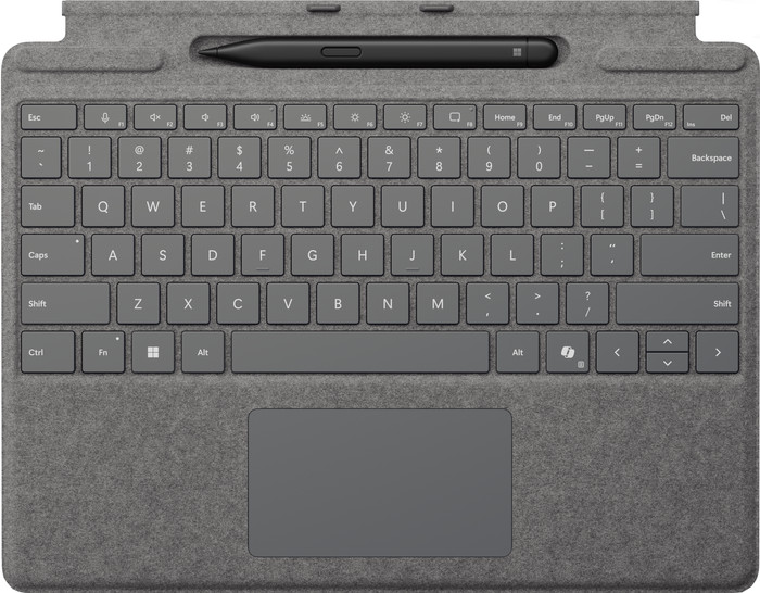 Microsoft Surface Pro Type Cover 13 Inch met Slim Pen Platina Qwerty Main Image