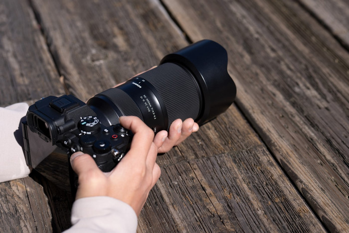 Tamron 50-300mm f/4.5-6.3 Di III VC VXD Sony E product in gebruik