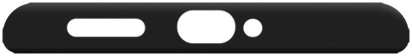 Just in Case Soft Design Sony Xperia 10 VI Back Cover Zwart onderkant